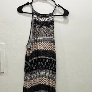 Patterned Maxi Dress